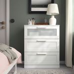 IKEA BRIMNES 3 çekmeceli şifonyer beyaz - 00392041