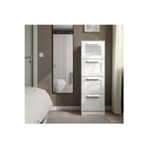 IKEA Brımnes Beyaz 39x124 cm 4 Çekmeceli Şifonyer