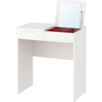 Ikea Brımnes Makyaj Masası Beyaz 70 x 42 cm Çekmeceli Aynalı