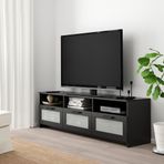 IKEA BRIMNES tv sehpası siyah - 70409873