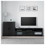 IKEA BRIMNES tv ünitesi siyah - 19278210