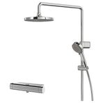 IKEA BROGRUND termostatik duş seti krom kaplama - 50608208