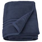 IKEA BROKGLIM banyo havlusu koyu mavi - 30612046