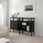 IKEA BROR kapaklı dolap siyah - 50300015