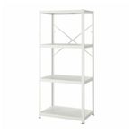 IKEA Bror Siyah 85x55x190 cm Raf Ünitesi