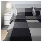 IKEA BRUNKRISSLA yastık kılıfı siyah - 80577093