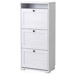 IKEA Brusali Beyaz 61x130 cm Ayakkabı Dolabı