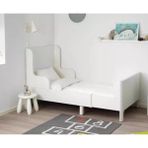 IKEA Busunge Beyaz 80x200 CM Uzayabilen Çocuk Karyolası
