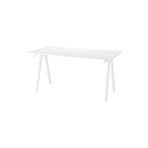 IKEA çalışma masası, beyaz, 160x80 cm