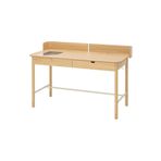IKEA Çalışma Masası, Meşe, Genişlik: 140 cm Derinlik: 70 cm Yükseklik: 77 cm