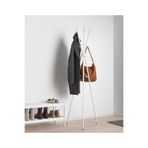 IKEA Çelik Ayaklı Askılık 63x63x169 Cm Metal Antre Askılığı Beyaz Renk Portmanto