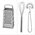 IKEA Çelik Rende + 2 Li Çırpıçı 2 Li Mutfak