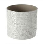 IKEA Chiafrön 12 cm Beyaz Seramik Saksı