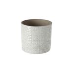 IKEA Chiafrön 15 cm Beyaz Seramik Saksı