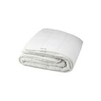 IKEA Çift Kişilik Dört Mevsimlik Yorgan 240x220 cm Beyaz-Oluklu Lif Yorgan