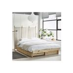 IKEA çift kişilik karyola, çam, 80-160x200 cm