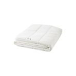 IKEA Çift Kişilik Yazlık Yorgan, Beyaz Renk 240x220 Cm Dolgu Oyuklu Lif
