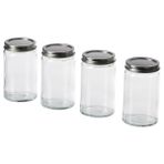 Ikea Cıtronhaj Baharat Kavanozu - Cam - 35 Cl - 4 Adet