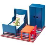 Ikea Çocuk Aktivite Oyuncağı Renkli Yatak Odası Takımı Meridyendukkan Yatak Odası Mobilya Oyuncak T