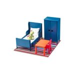 IKEA Çocuk Aktivite Oyuncağı Renkli Yatak Odası Takımı Yatak Odası Mobilya Oyuncak Takımı