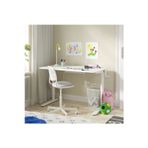 Ikea Çocuk Çalışma Masası, Beyaz, 117X60 Cm, Yükseklik Ayarlı
