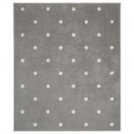 IKEA Çocuk Odası Halısı 133x160 cm Gri-Noktalı Alan: 2.13 M² Puantiyeli Halı Gri