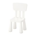 IKEA Çocuk Tabure-Sandalyesi Beyaz Renk Çocuk Sandalye-Oturak Masa Oyun Meridyendukkan Sandalyesi P