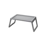 IKEA Çok Amaçlı Sehpa Yatak Tepsisi Laptop Desteği 56x36x26 cm Gri 02830-004