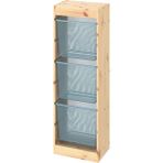 IKEA Çok Renkli Çok Amaçlı Saklama Ünitesi 44X30X91 cm Çocuk Odası Oyuncak Dolabı Düzenleyici