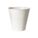 IKEA Çöp Kutusu Çöp Kovası Atık Kağıt Sepeti Yükseklik:28 Cm Çap: 28 Cm Polipropilen Plastik Beyaz