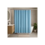 IKEA COZY ROOM LUDDHAGTORN Duş Perdesi, Mavi, 180x200 cm