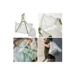 IKEA DAJLİEN 40 Lt 2 Parçalı Beyaz Nemi Önleyen Fileli Spor Plaj Aktivite Çantası 50x36x39 cm