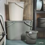 IKEA DAMMANG çöp kutusu gri-bej - 60559976