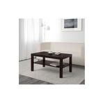 IKEA Dekoratif Lack Orta Sehpa Mobilya Siyah Renkli (55x90 Cm)