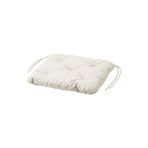 IKEA dış mekan sandalye minderi, açık gri-bej, 36x32 cm