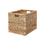 IKEA Doğal Sepet, Su Sümbülü 32x34x32 cm Rattan Düzenleme Sepet-Kutu El Örgüsü