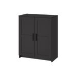 IKEA dolap, siyah, 78x95 cm