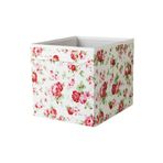 IKEA Dröna Çiçek Desenli 33x38x33 cm Kutu