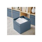 IKEA Dröna Düzenleyici Saklama Kutusu, 33x38x33 cm, Mavi