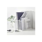 IKEA Drönjöns Metal 2'li Beyaz Masaüstü Dosyalık Organizer