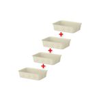 IKEA Düzenleyici Kutular 15x20x5 Cm Çekmece Içi Takı Saklama
