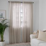 IKEA DYTAG fon perde/2 kanat açık gri - 10466772