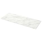 IKEA EKBACKEN tezgah beyaz canlı mermer etkisi-laminat - 70570351