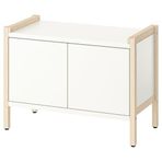 IKEA EKENABBEN yan sehpa titrek kavak-beyaz - 40595206