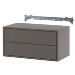 IKEA Eket 29590371 Koyu Gri Dolap