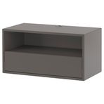 IKEA Eket 30582025 Koyu Gri Dolap