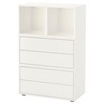 IKEA EKET dolap kombinasyonu beyaz - 39221779