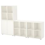 IKEA EKET dolap kombinasyonu beyaz - 59189472