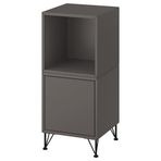 IKEA EKET dolap kombinasyonu koyu gri - 09568837