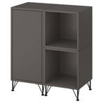IKEA EKET dolap kombinasyonu koyu gri - 19567502